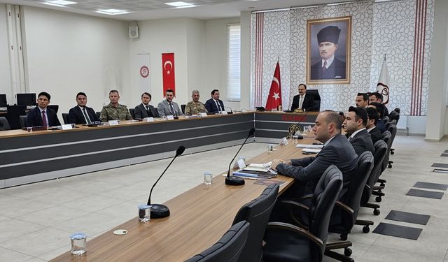 Siirt'te "Asayiş ve Güvenlik Değerlendirme Toplantısı" düzenlendi