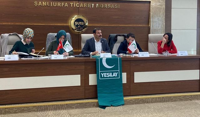 Yeşilay 16. bölge toplantısı Şanlıurfa'da yapıldı