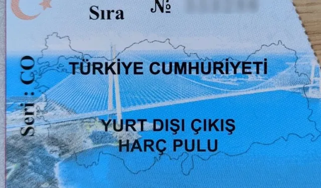 Yurt Dışı Çıkış Harcında Pulla Ödeme Devri Bitiyor!