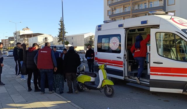 Adıyaman'da otomobille çarpışan motosiklet sürücüsü yaralandı