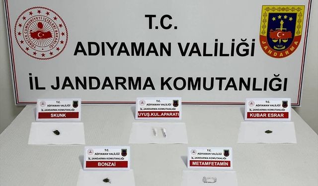 Adıyaman'da uyuşturucu operasyonunda 16 şüpheli yakalandı