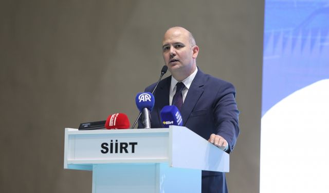 AK Parti'li İleri, Siirt'te partisinin 8. Olağan İl Kongresi'nde Konuştu