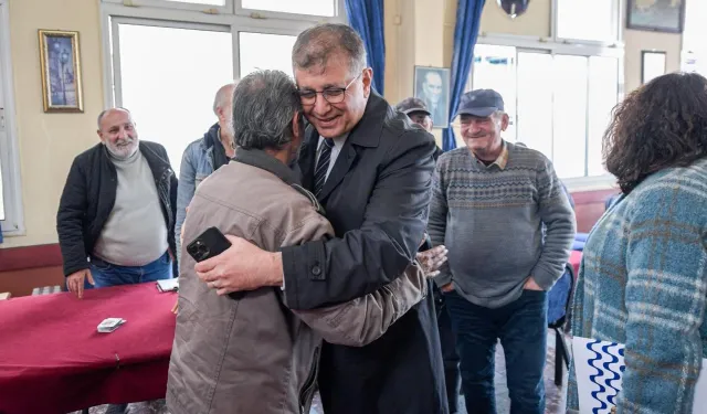 Başkan Tugay İzmir Ballıkuyu'da vatandaşlarla buluştu