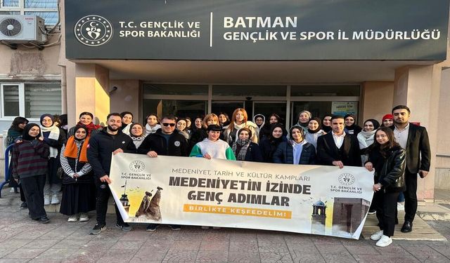 Batmanlı Gençler, Tarihin İzinde Çanakkale'ye Yolculuk Etti