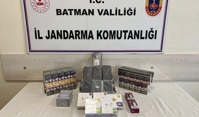 Batman'da Sigara Kaçakçıları Yakalandı