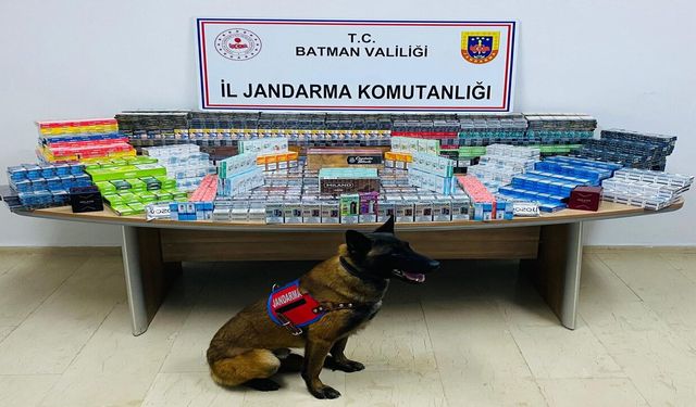 Batman'da Binlerce Paket Sigara Ele Geçirildi