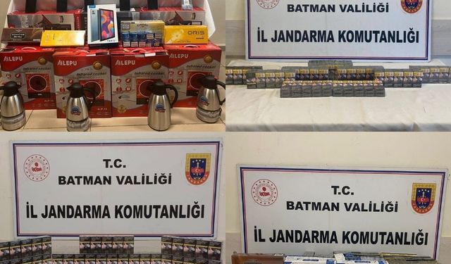 Batman’da Kaçakçılık Operasyonu: 11 Kişiye İşlem