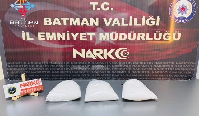 Batman'da tırda 3 kilo 50 gram Zehir ele geçirildi