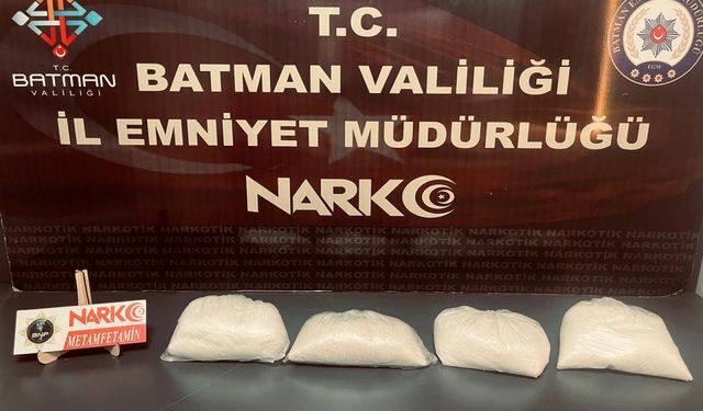 Batman'da Nakotik Operasyonunda 2 Şüpheli Tutuklandı