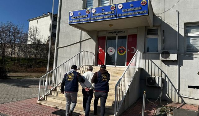 Diyarbakır'da kesinleşmiş hapis cezası bulunan firari hükümlü yakalandı