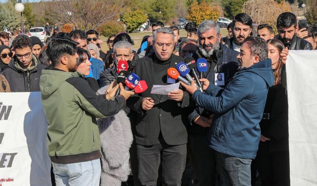 Diyarbakır'da üniversite öğrencileri, Rojin Kabaiş'in ölümünün aydınlatılmasını istedi