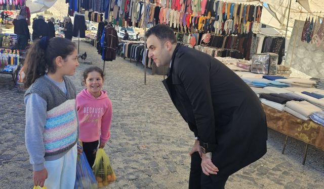 Hasankeyf Kaymakamı İmrak semt pazarını ziyaret etti