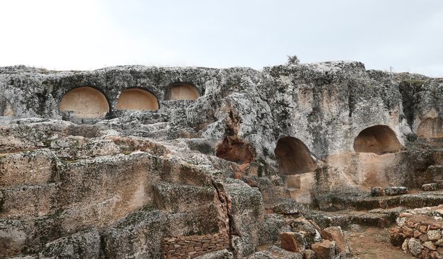 Perre Antik Kenti'nde 1800 yıl önceki üzüm işliği canlandırılacak