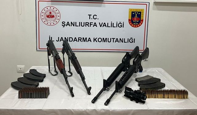 Şanlıurfa'da silah kaçakçılığı operasyonunda 2 zanlı tutuklandı