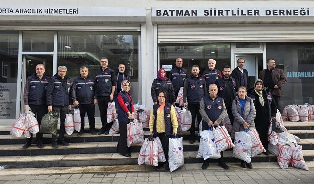 Batman Siirtliler Derneği, 1000 Yetim Çocuğa Umut Oldu