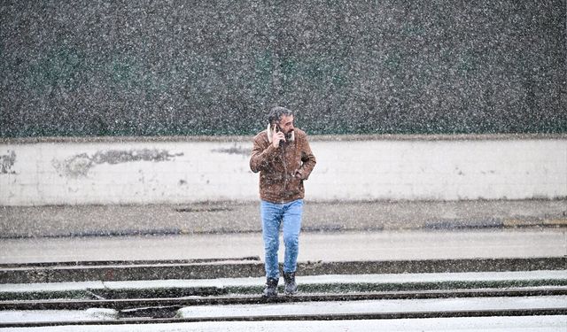Beklenen Kar İstanbul’a Giriş Yaptı
