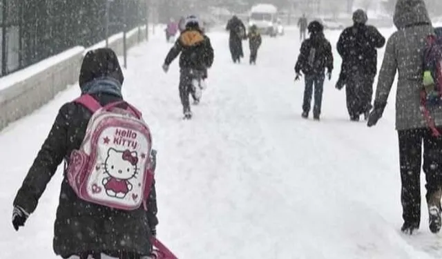 Batman'ın iki ilçesinde olumsuz hava koşulları nedeniyle eğitime 1 gün ara verildi