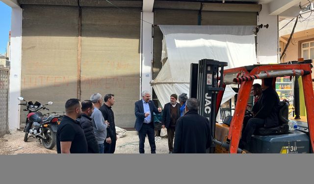 Çermik'te 2 mahallede kilitli parke taşı döşeme çalışması yapılıyor