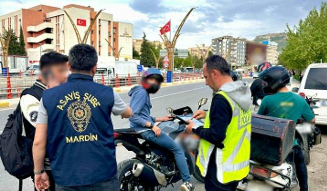 Mardin'de 10 bin 372 motosiklet denetlendi