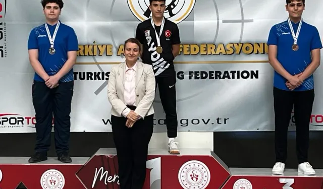 Mardinli atıcı Türkiye 2.'si oldu