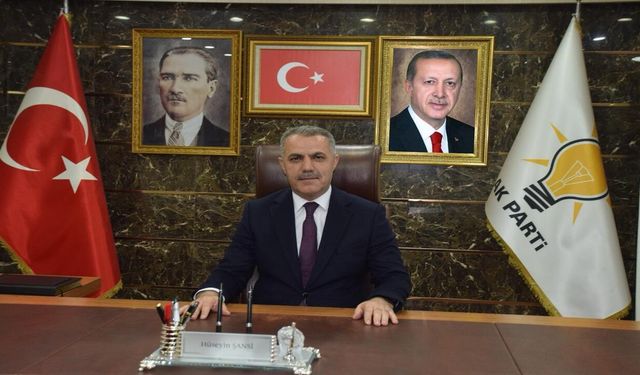 AK Parti Batman İl Başkanı'ndan 24 Temmuz Mesajı