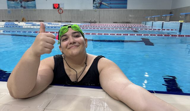 Adıyaman’da özel sporcular yüzme yarışlarında buluştu