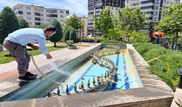 Batman'da Parklar Yenileniyor, Şehir Nefes Alıyor