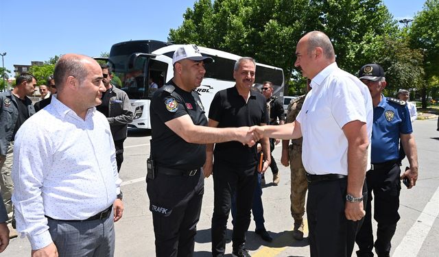 Batman Otogarı'nda Kemere Sıkı Denetim