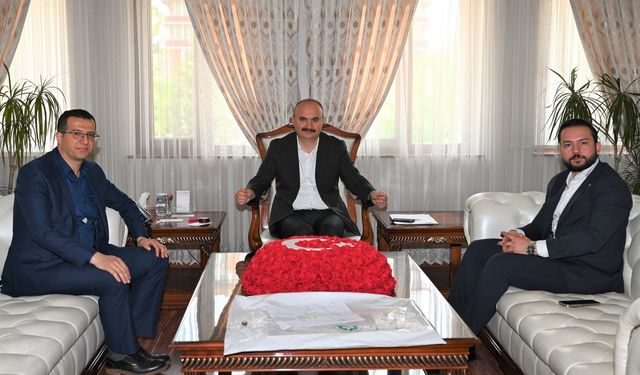 TÜGVA Genel Başkan Yardımcısı Kayabaşı'ndan Vali Canalp'e Ziyaret