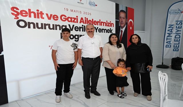 Vali Canalp Şehit Aileleri ve Gazilerle Bir Araya Geldi