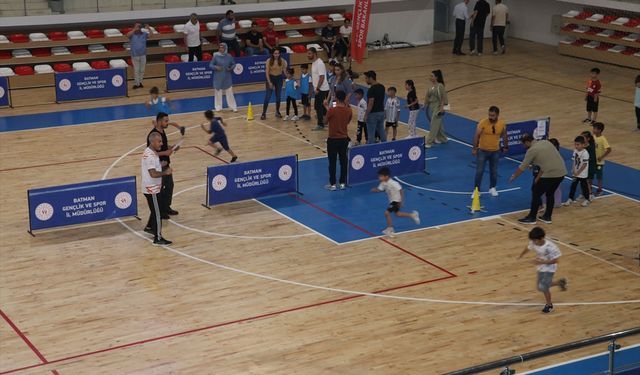 Batman'da Sporda Minik Yetenekler Yarışıyor