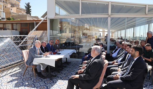 İstanbul'da yaşayan Mardinli iş insanları memleketleri Mardin'de buluştu
