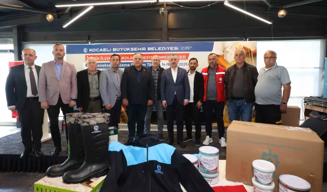 Kocaeli Büyükşehir'den balıkçılığa büyük destek