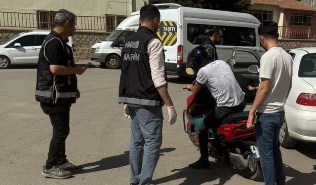 Mardin'de asayiş uygulaması yapıldı