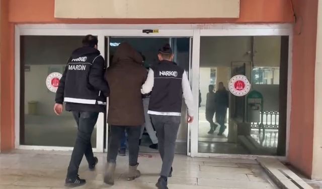 Mardin'de uyuşturucu satıcılarına yönelik operasyonda 5 zanlı tutuklandı