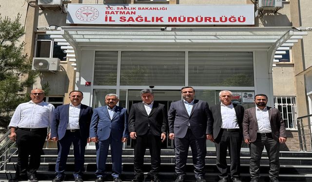 Serkan Ramanlı’dan İl Sağlık Müdürü Solmaz’a Ziyaret