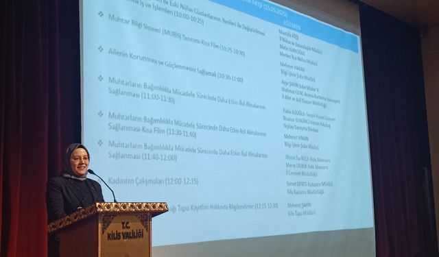 Yeşilay Kilis "Bağımsızlık Seferberliğini" muhtarlara tanıttı