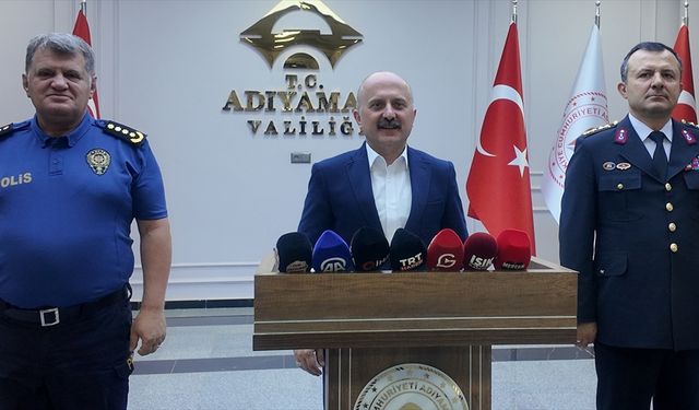 Adıyaman Valisi Osman Varol, kentin bir aylık asayiş verilerini açıkladı