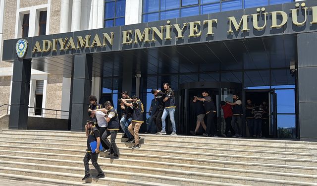 Adıyaman'da bir kişinin öldürülmesine ilişkin 5 şüpheli tutuklandı