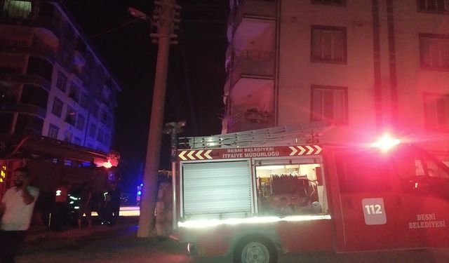 Adıyaman'da evde çıkan yangın söndürüldü