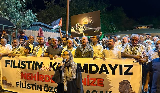 Adıyaman'da 'Küresel Gazze Yürüyüşü' yapıldı