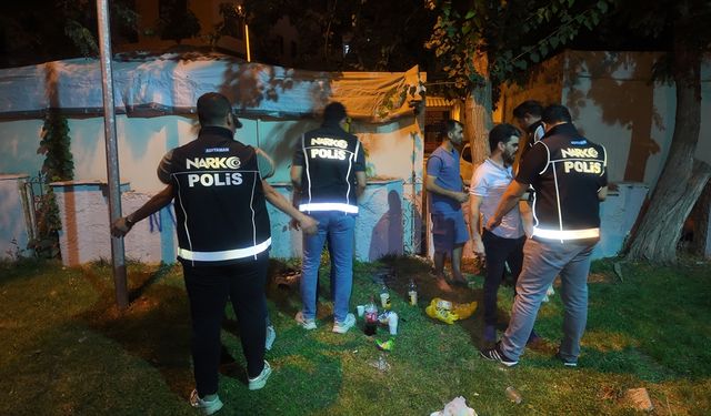Adıyaman'da narkotik uygulaması