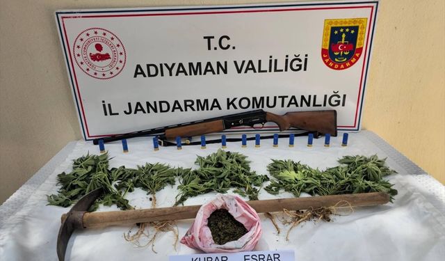 Adıyaman'da uyuşturucu operasyonunda bir şüpheli yakalandı