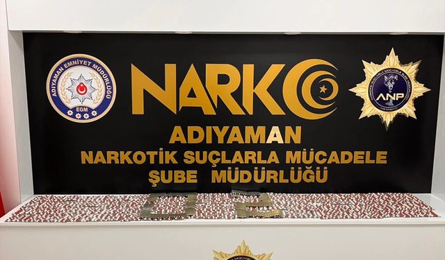 Adıyaman'da uyuşturucu operasyonunda yakalanan zanlı tutuklandı