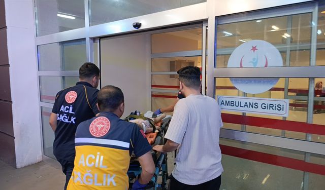 Adıyaman'da yüksekten düşen çocuk yaralandı