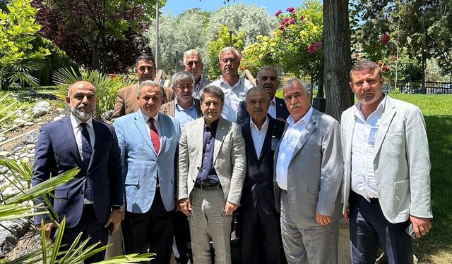 AK Partili Şahin ziraat odası başkanlarıyla buluştu