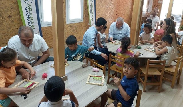 Araban'da 'Tasarım Beceri Atölyesi' açıldı