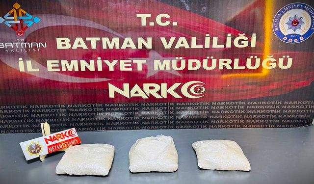 Batman Narkotik'ten Zehir Tacirine Geçit Yok