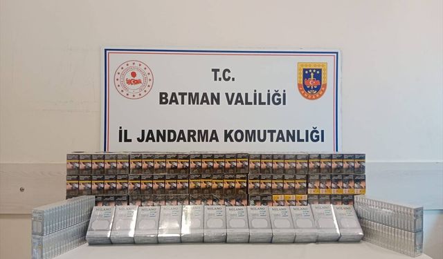Batman'da Kaçakçılık Operasyonu