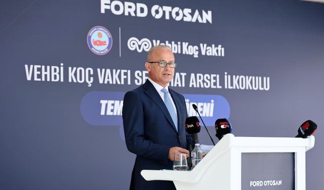 Ford Otosan ve Vehbi Koç Vakfı, Kocaeli'de yeni bir ilkokulun temelini attı